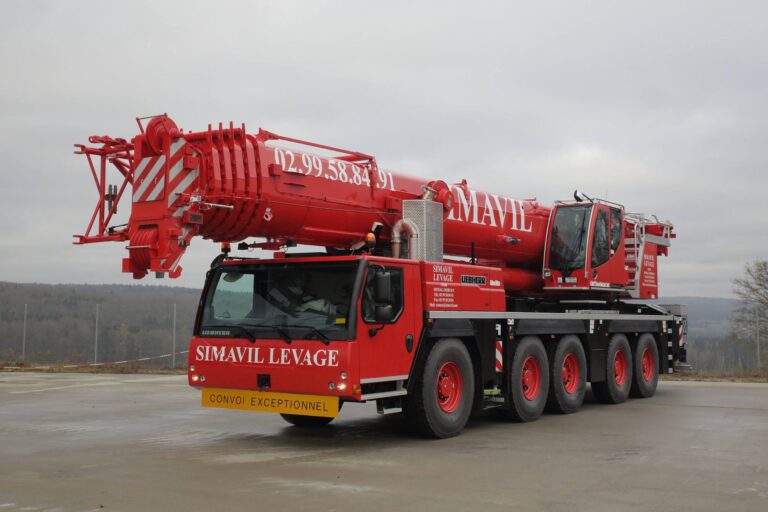grutage et levage avec grue liebherr 120 tonnes en bretagne 1 - Saint-Malo, Rennes, Bretagne Grutage et levage avec grue Liebherr 120 tonnes en Bretagne 1