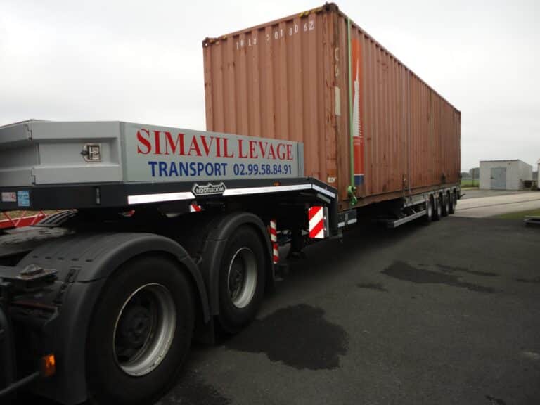 Transport exceptionnel divers en Bretagne - Saint-Malo Rennes 4