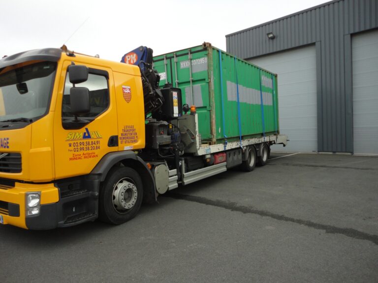 Transport exceptionnel divers en Bretagne - Saint-Malo Rennes 5